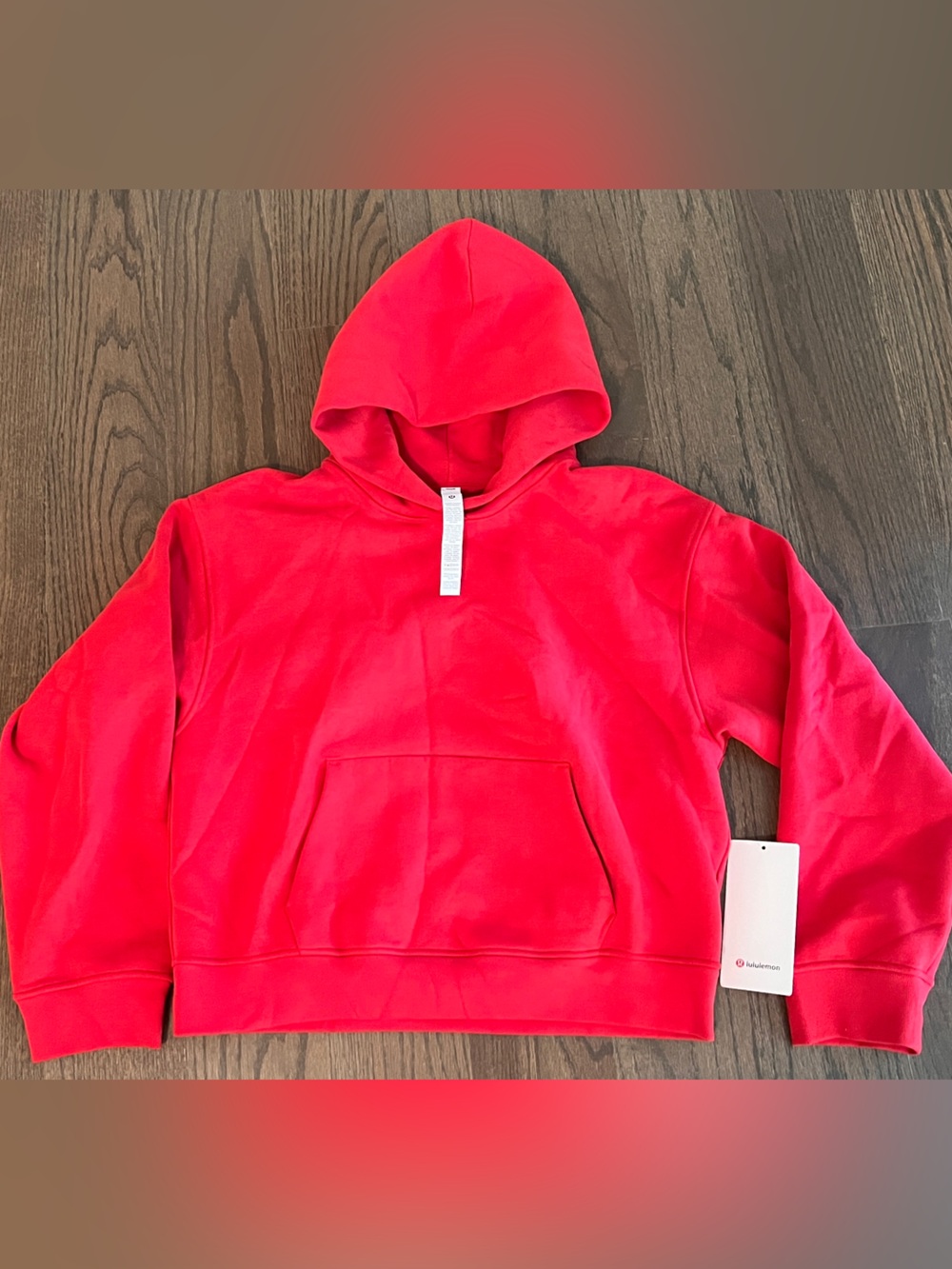 NWT Lululemon Steady State SuperLoft Hoodie Oxford Red UGA
